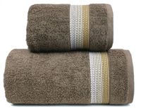Ręcznik Ombre 50x90 Brązowy Frotex Greno