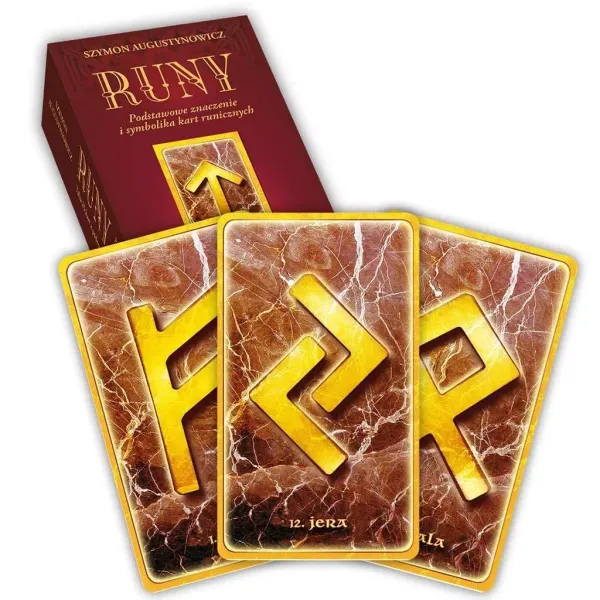 Runy. 24 karty + książka zdjęcie 1