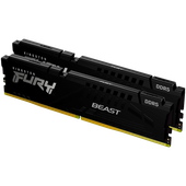 kingston dram 64gb 5600mt/s ddr5 cl36 dimm (kit of 2) fury beast black expo