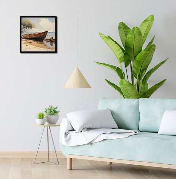 Plakat 40x40cm Spokój Przybrzeża zdjęcie 4