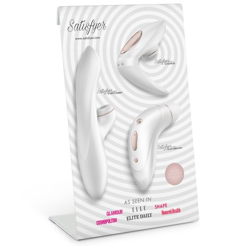 Ekspozytor - Satisfyer Display Pro 4 Couples, Pro Plus Vibration & Pro G-Spot Rabbit na Arena.pl