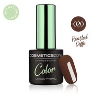 Cosmetics Zone Lakier hybrydowy hipoalergiczny czekolada brąz 7ml 020