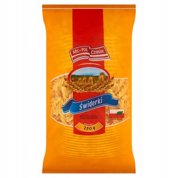 Makaron świderki 250 g zdjęcie 1