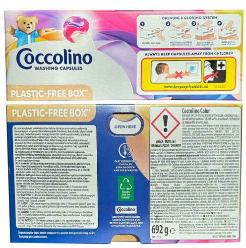 coccolino color kapsułki 3w1 do prania kolorowych tkanin 40 prań na Arena.pl