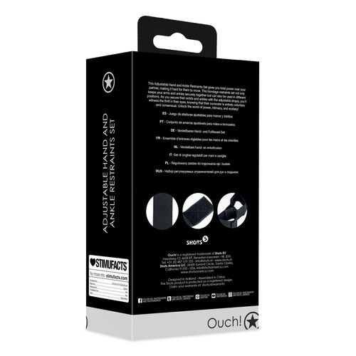 adjustable hand and ankle restraints set na Arena.pl