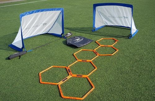 bramka pop-up kwadratowa 1,2x0,8 m (2 sztuki + torba) 120x80cm r. na Arena.pl