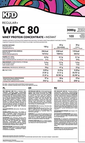 ZESTAW KFD odżywka białkowa WPC 750 g + Kreatyna 500 g + Shaker na Arena.pl