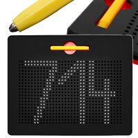 TABLICA MAGNETYCZNA KULKI 714 SZTUK WZORNIKI DO RYSOWANIA DUŻA XXL