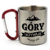 KUBEK Z KARABIŃCZYKIEM GÓRY WZYWAJĄ, MUSZĘ IŚĆ, 300ML