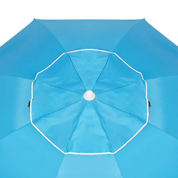 Parasol plażowy 180 cm namiot niebieski zdjęcie 2