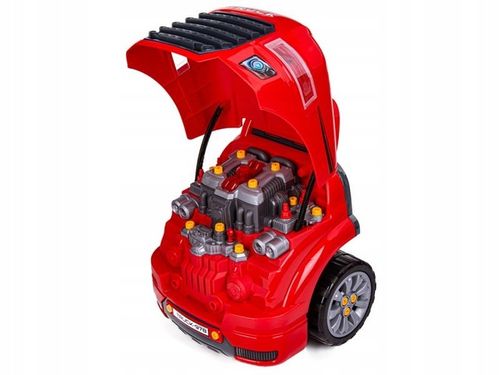 CIĘŻARÓWKA DO ROZKRĘCANIA REALISTYCZNE CZĘŚCI SILNIK ZESTAW MECHANIKA 61 EL na Arena.pl