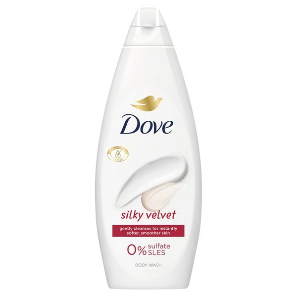 Dove Silky Velvet Żel pod prysznic 3 x 720ml zdjęcie 2