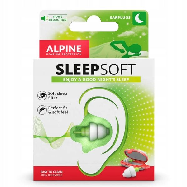 Stopery, zatyczki do uszu SleepSoft Alpine zdjęcie 1