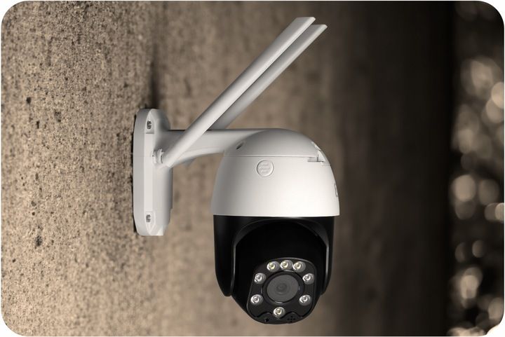 OBROTOWA KAMERA ZEWNĘTRZNA IP WIFI 3X ZOOM 5MPx 2K zdjęcie 3