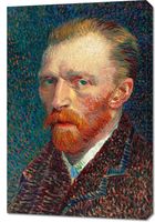 Obraz 60x90cm Self-Portrait, Van Gogh Vintage do Salonu