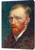 Obraz 60x90cm Self-Portrait, Van Gogh Vintage do Salonu