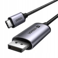 2 x UGREEN KABEL PRZEWÓD THUNDERBOLT USB-C DO DISPLAYPORT 8K 60HZ W OPLOCIE
