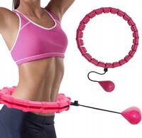 ODCHUDZAJĄCE KOŁO HULAHOP Z MASAŻEREM SKŁADANE FIT