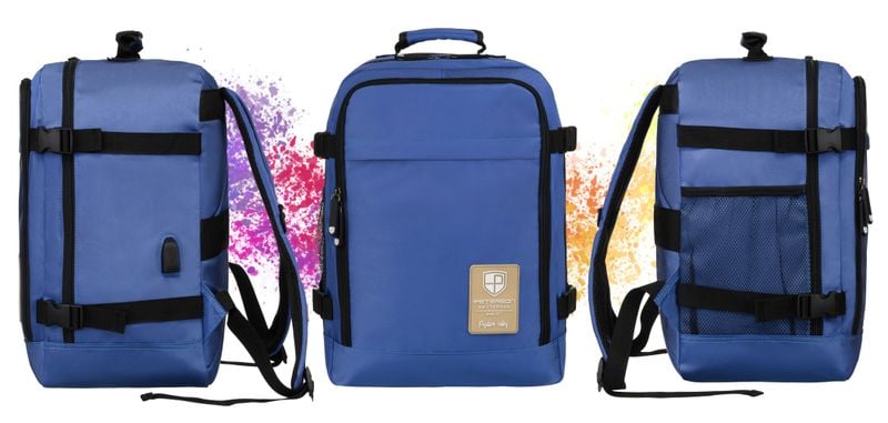 plecak ptn app-6684 blue zdjęcie 2