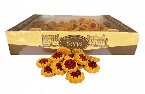 Ciastka Kruche ROZETKA z Marmoladą Rozetki PRL Borys 2kg na Arena.pl