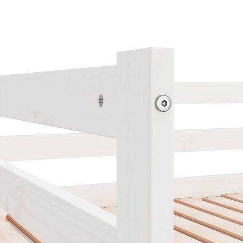 Łóżko wysuwane bez materaca, białe, 90x190 cm na Arena.pl