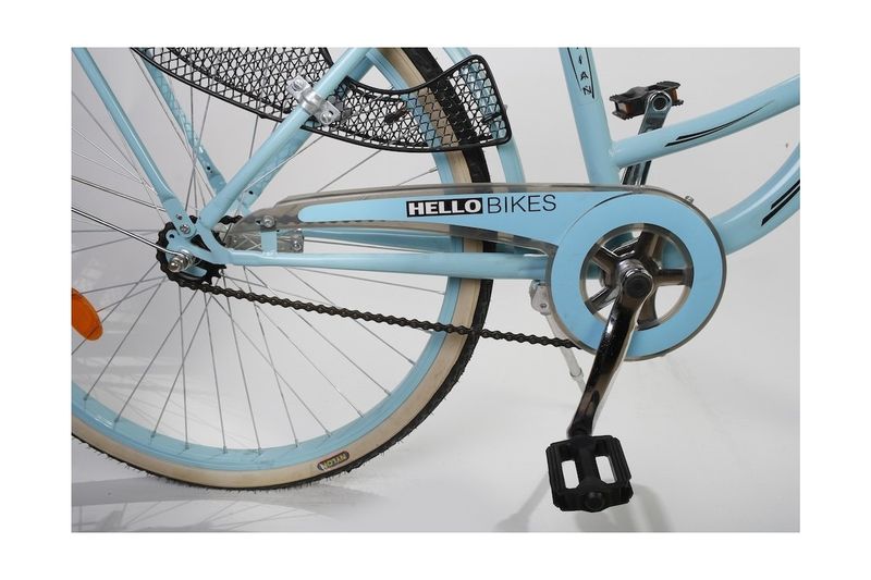 Rower damski miejski 26" Niebieski Arena.pl