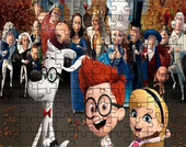 Puzzle Pan Peabody i Sherman