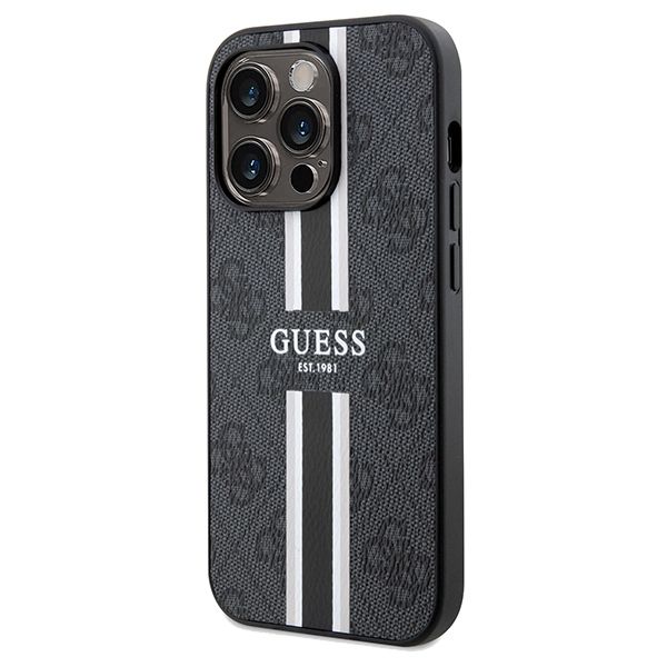 Etui Guess do iPhone 15 Pro Max, Czarny, MagSafe zdjęcie 2