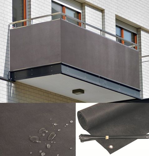 OSŁONA BALKONOWA NA WYMIAR 90CM DŁ50CM MATA OSŁONA NA BALKON UV 98% +GRATIS na Arena.pl