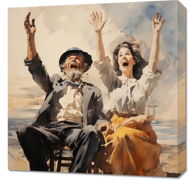 Obraz 60x60cm Chwile Radości zdjęcie 1