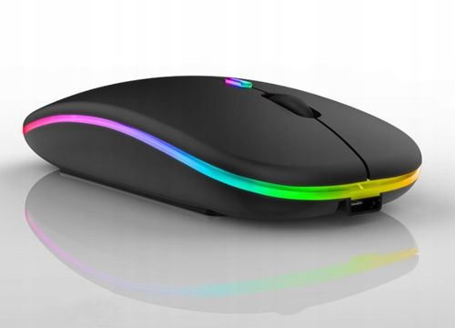 MYSZ BEZPRZEWODOWA MYSZKA DO LAPTOPA BLUETOOTH RGB na Arena.pl