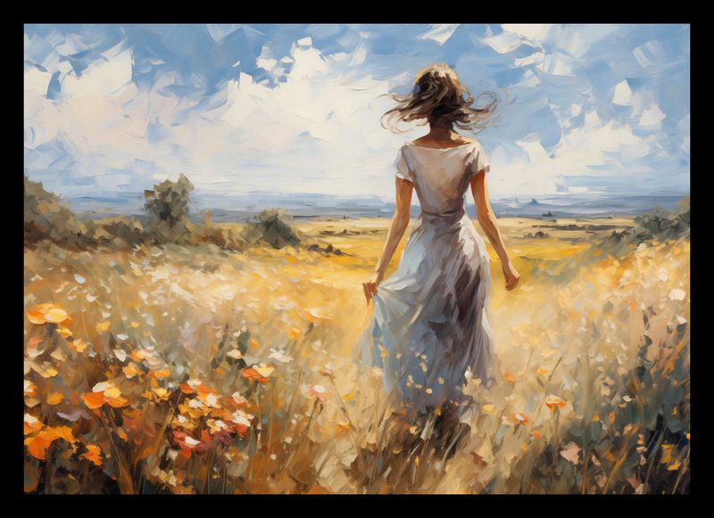 Plakat 29,7x21cm Podmuch Lata zdjęcie 2