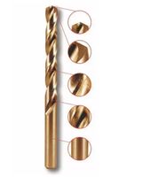 Wiertło do metalu kobaltowe HSS-Co, 5% Co, 135°, 8x117mm, 1sz