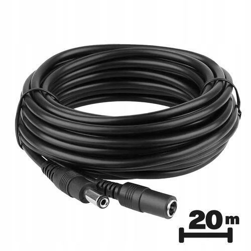 Przedłużacz zasilania DC 20m WGT-5.5/2.1 na Arena.pl