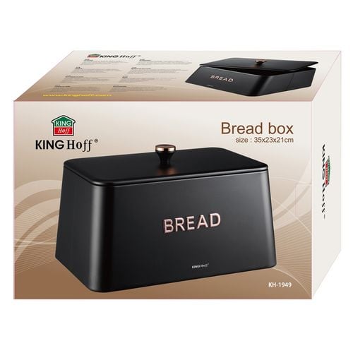 elegancki chlebak stalowy kinghoff kh-1949 czarny na Arena.pl