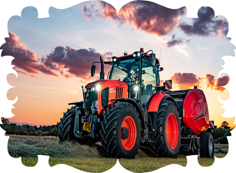 Bidon Junior z traktorem - Traktor zdjęcie 2