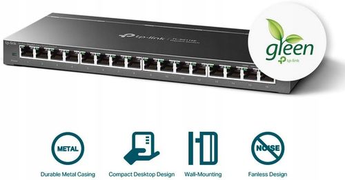 Switch TP-Link 16p TL-SG116 (16x10/100/1000Mbit) na Arena.pl