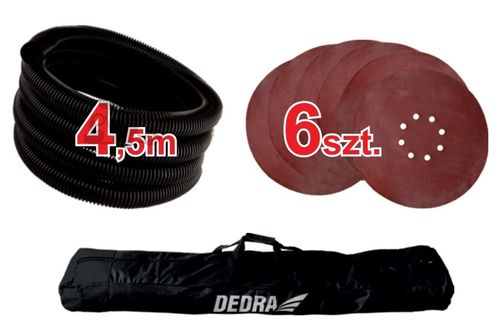 szlifierka 610w do powierzchni gipsowanych z przekładnią - ded7743 na Arena.pl