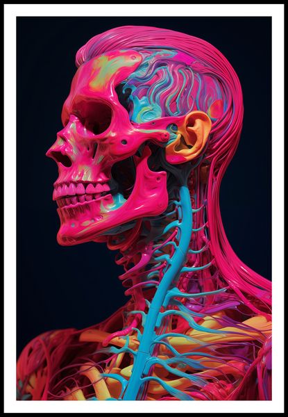 Plakat 61x91,5cm Anatomia Koloru zdjęcie 3