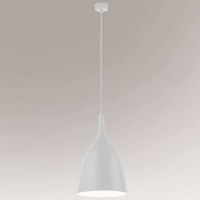 Loftowa LAMPA wisząca NAGOJE 7835 Shilo metalowa OPRAWA industrialna ZWIS biały