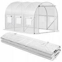 FOLIA ZAMIENNA NA TUNEL OGRODOWY FOLIOWY 3x2x2 UV-4 SZKLARNIA POSZYCIE 6m²