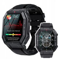 SMARTWATCH MĘSKI MILITARNY WODOODPORNY ROZMOWY WIELOFUNKCYJNY POLSKIE MENU