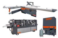 Piła formatowa z podcinakiem okleiniarka odciąg trocin formatówka oklejarka