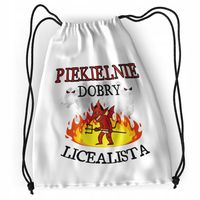 Plecak Dla Licealisty Sportowy Szkolny Worek Torba Z Nadrukiem Ze Zdjęciem