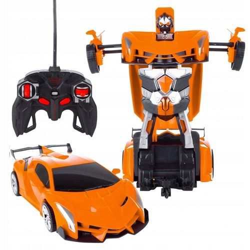 AUTO ROBOT TRANSFORMUJĄCY SAMOCHÓD NA PILOTA ZDALNIE STEROWANY DLA CHŁOPCA na Arena.pl