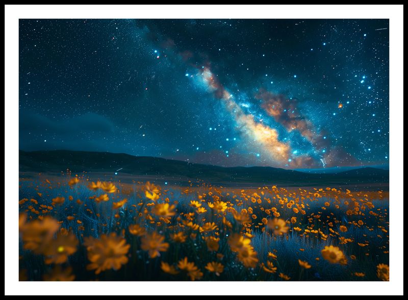 Plakat 84x59,5cm Nocne Niebiosa zdjęcie 3