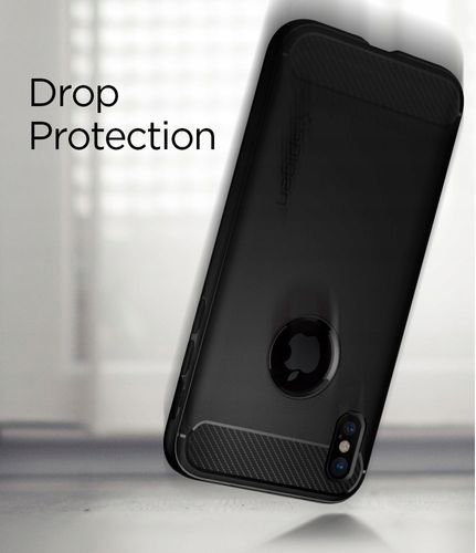 SPIGEN RUGGED ARMOR - ETUI GUMOWE DO IPHONE X/10 na Arena.pl
