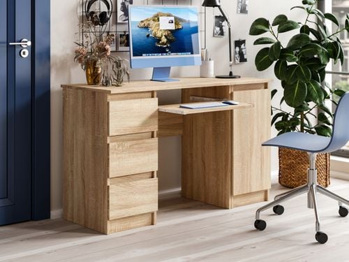 Szafka Na Dokumenty Kontener Dostawka Drzwi Dąb Sonoma na Arena.pl