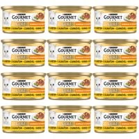 Purina Gourmet Gold Sauce Delight Mokra karma z kurczakiem 85 g x 12 sztuk