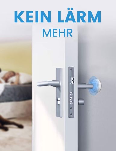 odbojnik do drzwi ścienny samoprzylepny 8szt biały na Arena.pl